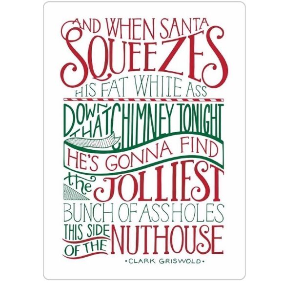 National Lampoon’s Christmas Vacation Quote Magnet - Picture 3 of 4